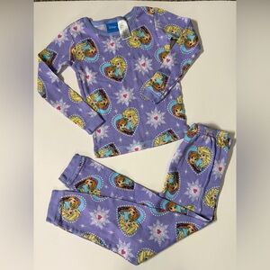 Disney Purple Frozen Pajama Set